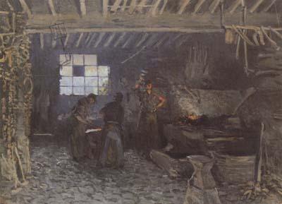 Alfred Sisley The Forge at Marly-le-Roi (san34)